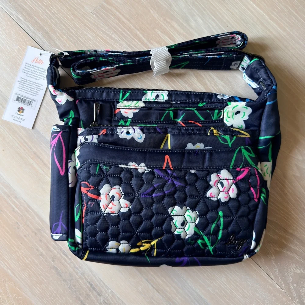 Lug Flutter Crossbody - Bright Loral - Picture 3 of 7